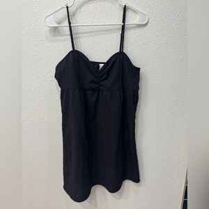 H&M Divided Black Babydoll Mini Dress